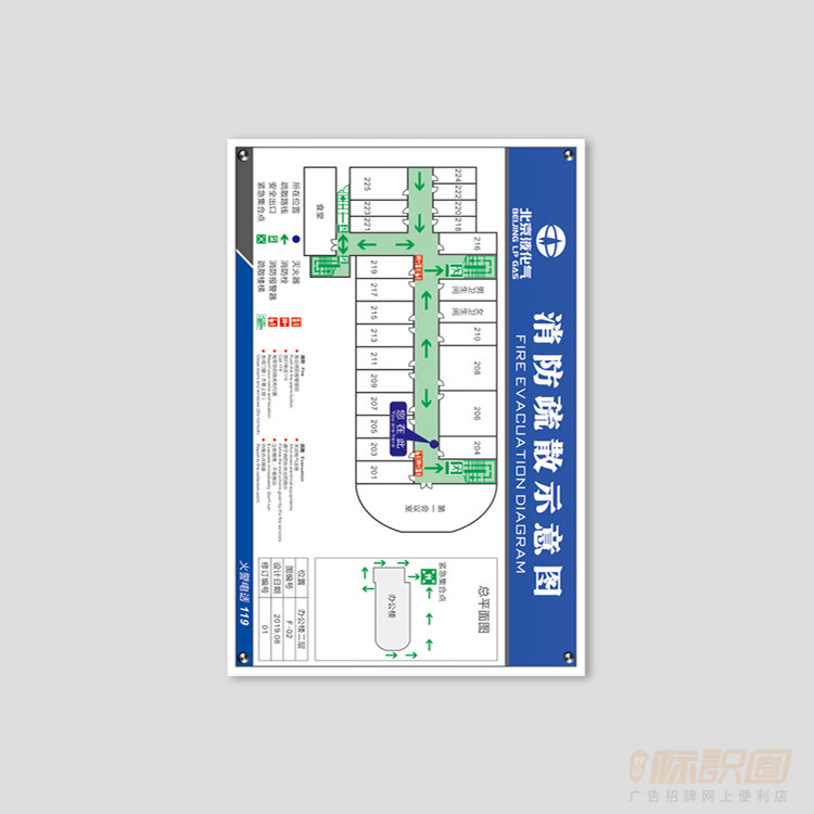 超市逃生路线图简单画图片