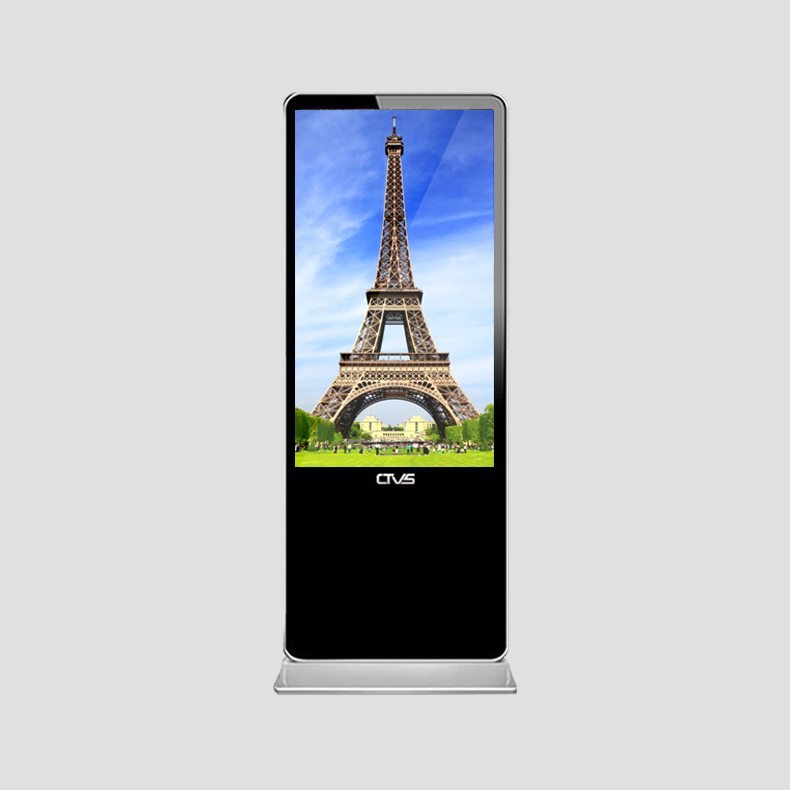 多媒体海报机超薄高清落地立式广告机