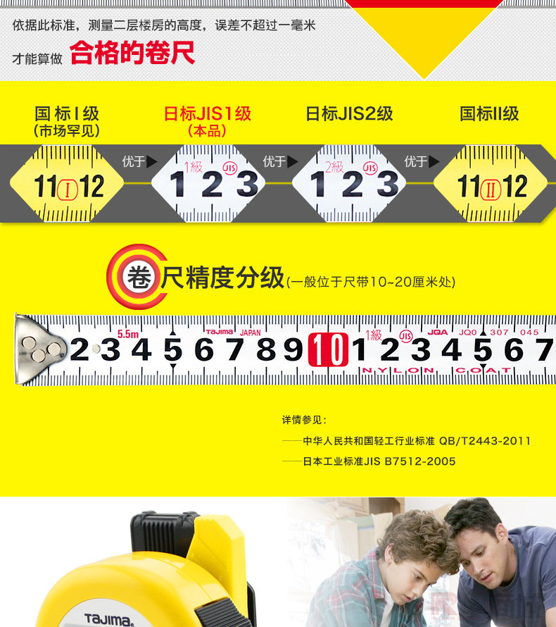 田岛精品卷尺