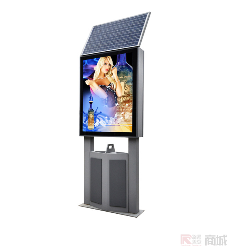 广告节能灯箱垃圾箱